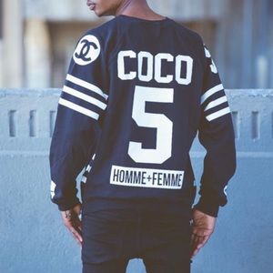 “COCO” HOCKEY SWEATSHIRT FROM HOMME FEMME